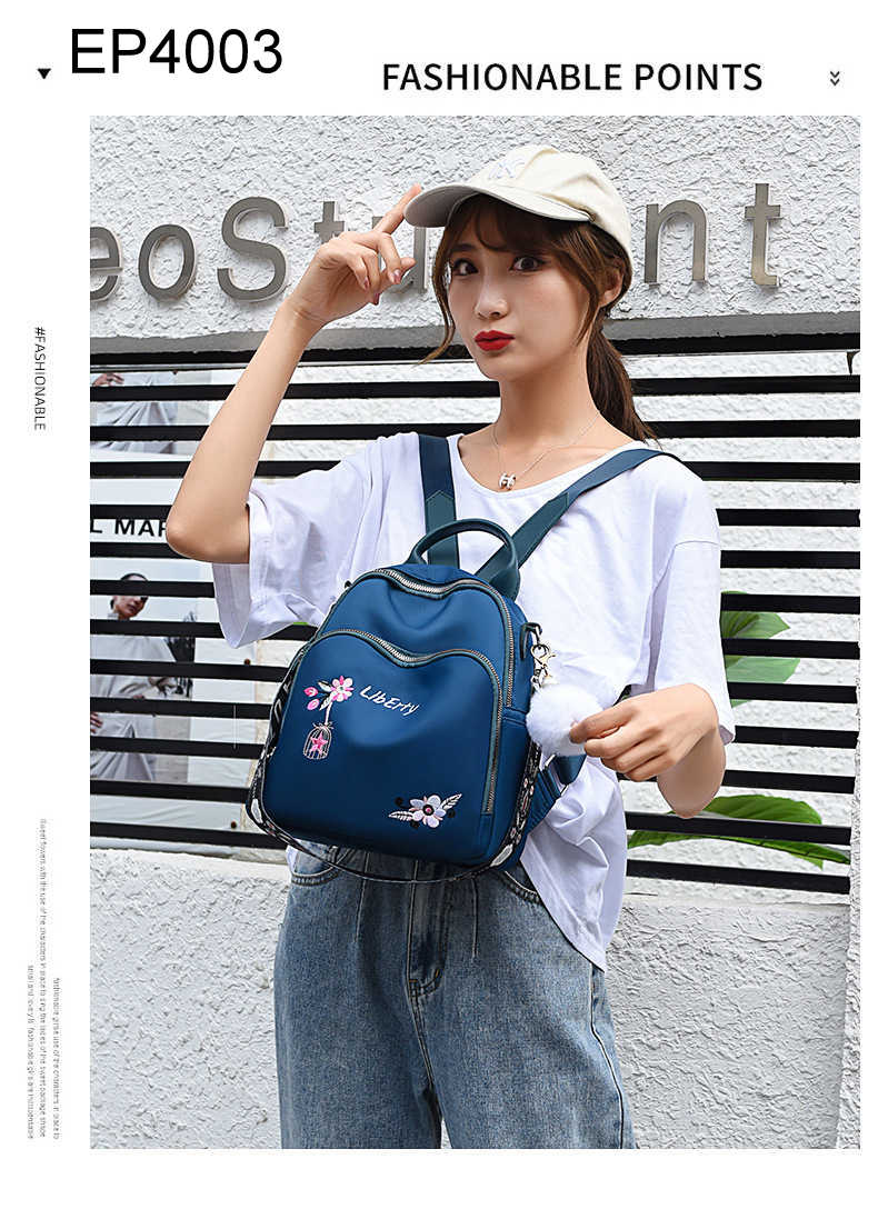 Fashion Backpack For Women School Shoulder Bag EP4002